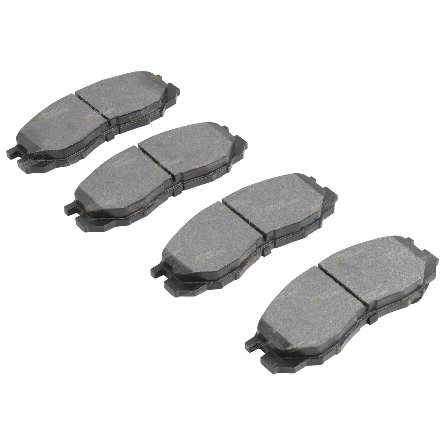 Set of 4 Front Disc Brake Pads for Mitsubishi L300 Express (1994–2005)