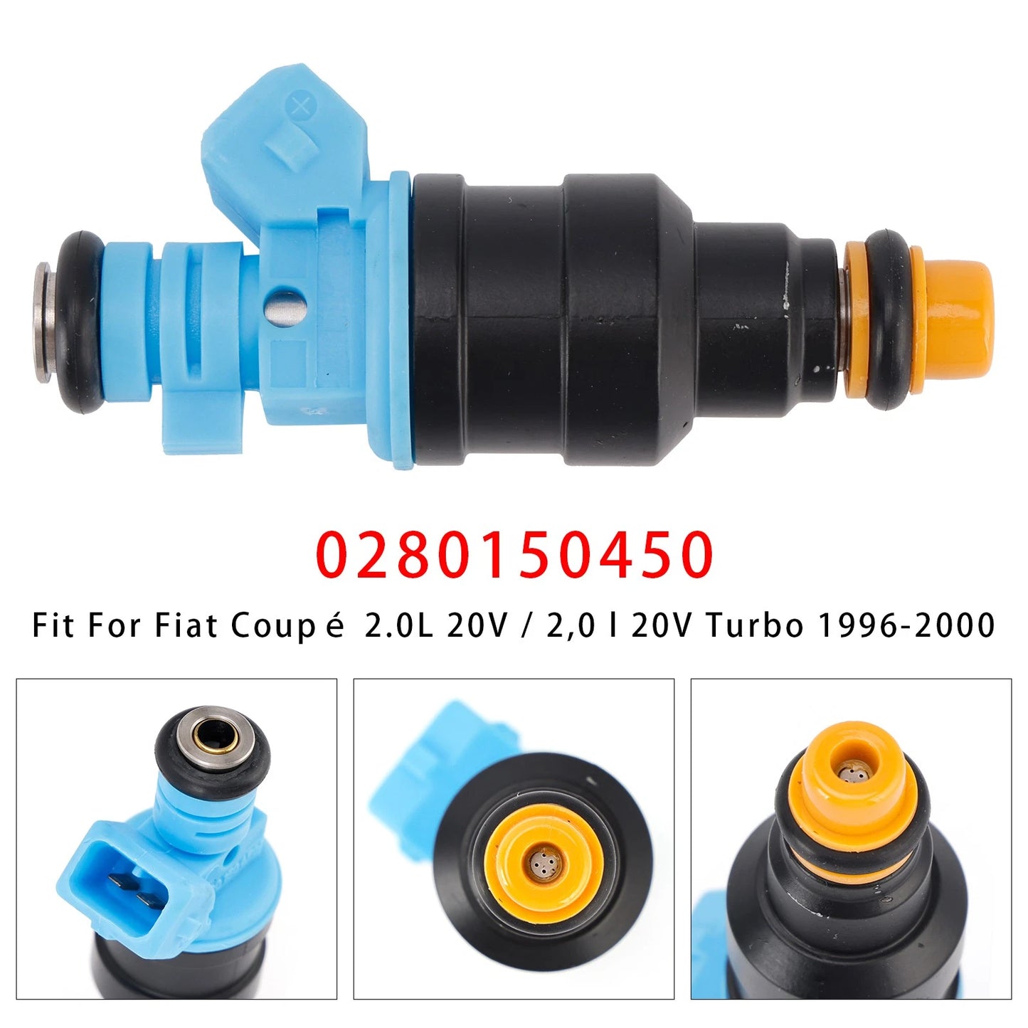 Fuel Injector for Saab 900 9000 2.3L (1994–1998) 0280150432