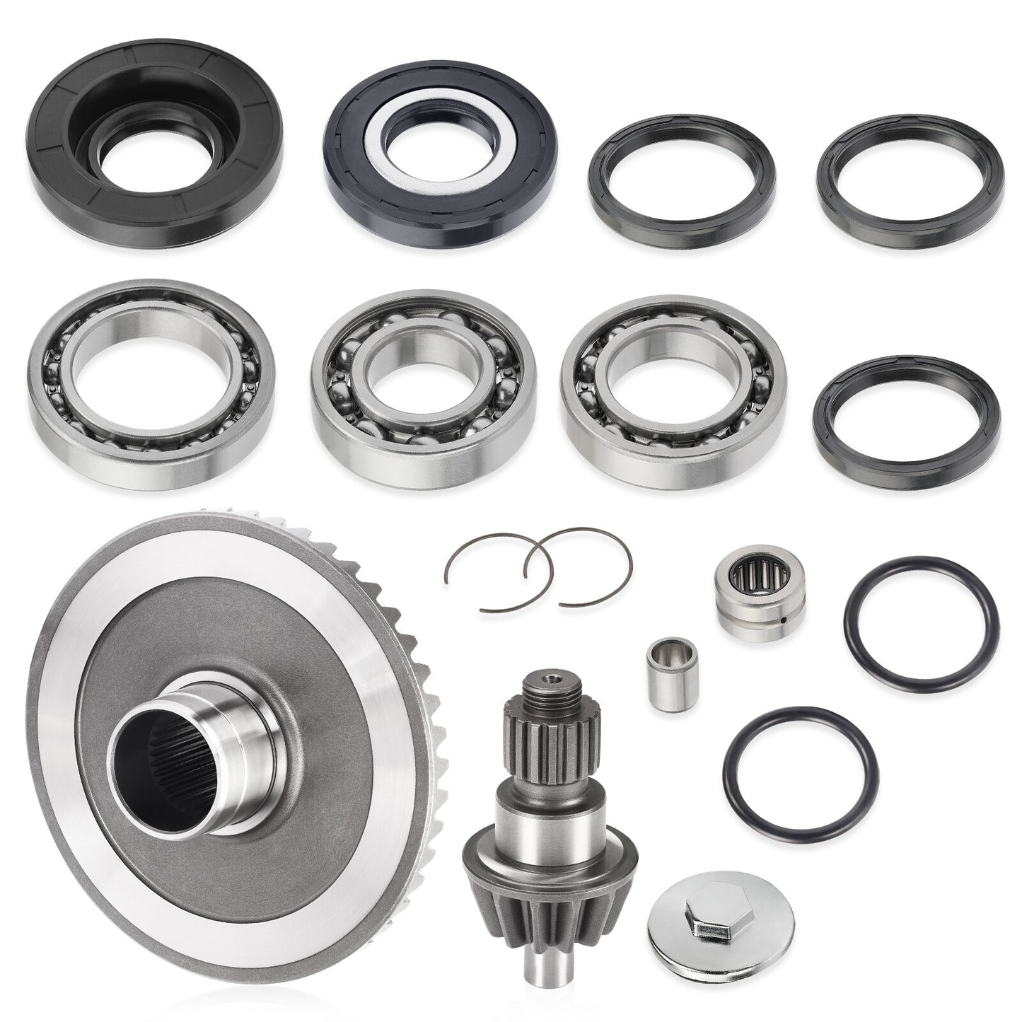 Rear Differential Pinion Ring Gear Bearings for Honda Recon TRX250 (2002–2023)