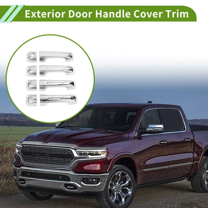 Exterior Door Handle Cover Trim for Dodge Ram 1500 (2019-2024) - 1 Set