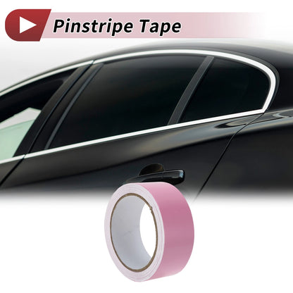Pinstripe Tape 50mm x 10m for Car Motorcycle Boat Matte Pink