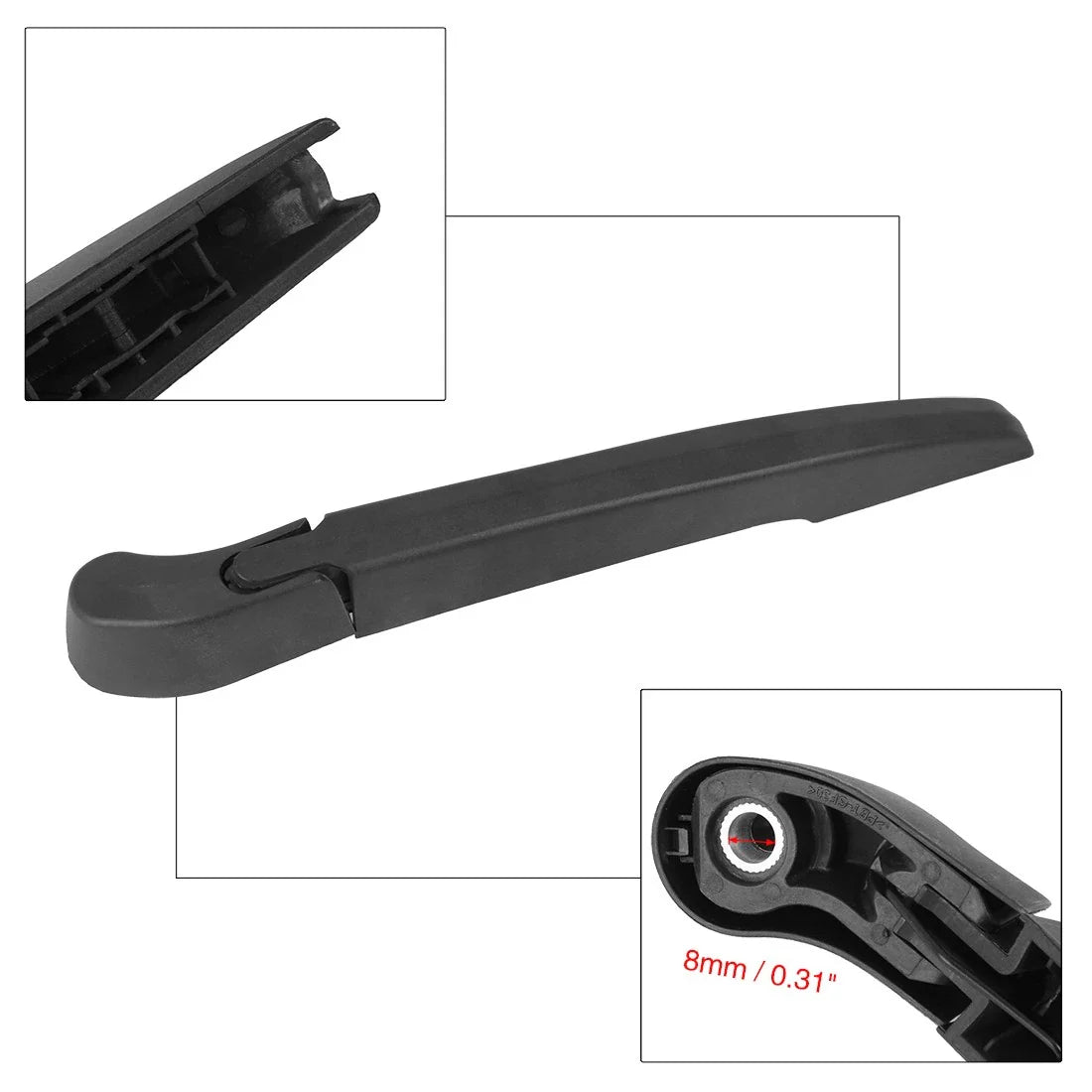 Rear Windshield Wiper Arm Set 335mm 13 Inch for BMW X3 F25 (2011-2017)