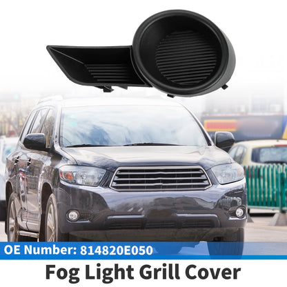 Front Bumper Fog Light Cover No. 814820E050 for Toyota Highlander (2014–2019)