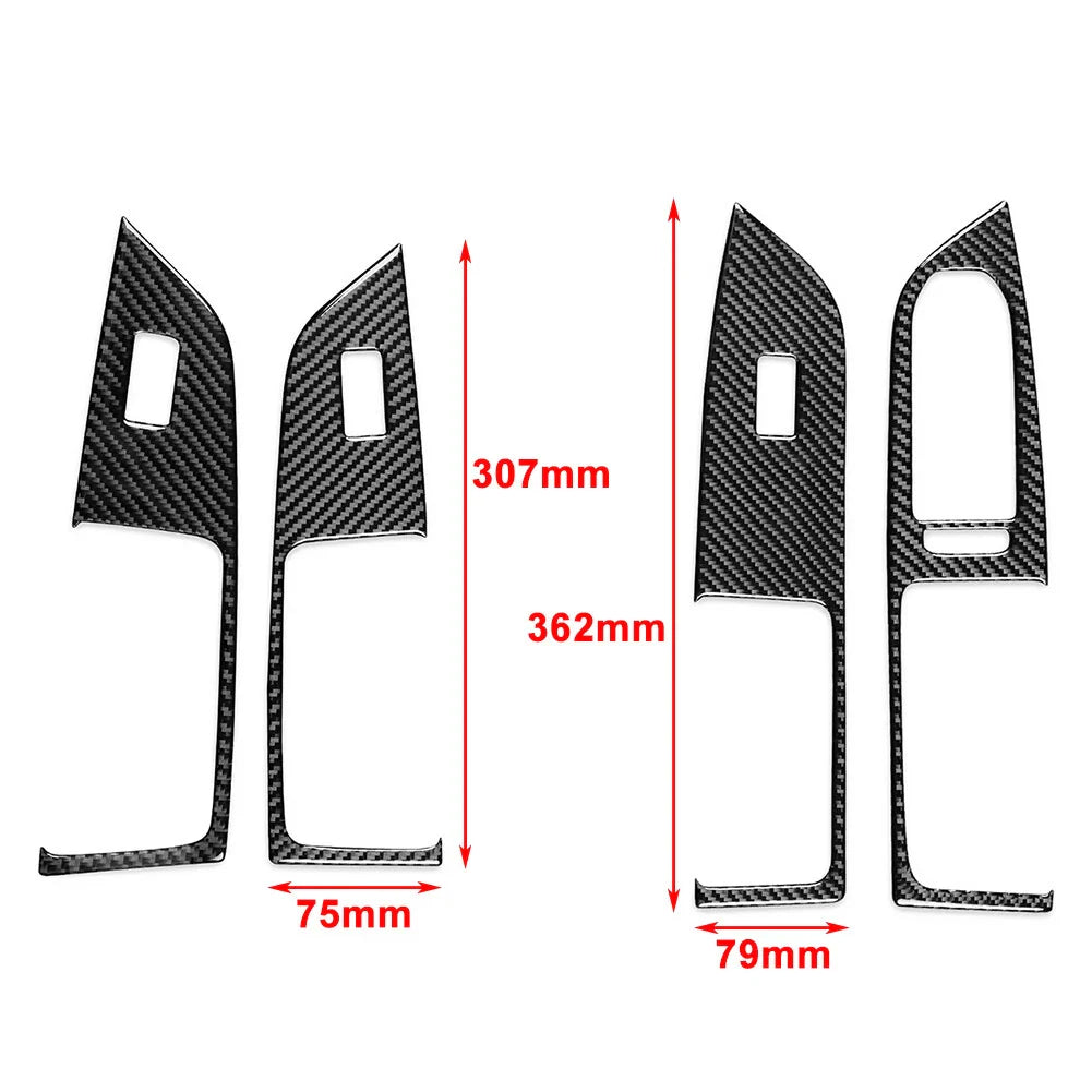RHD Door Window Lift Switch Panel Cover for Volkswagen Golf 8 (2021-2023)