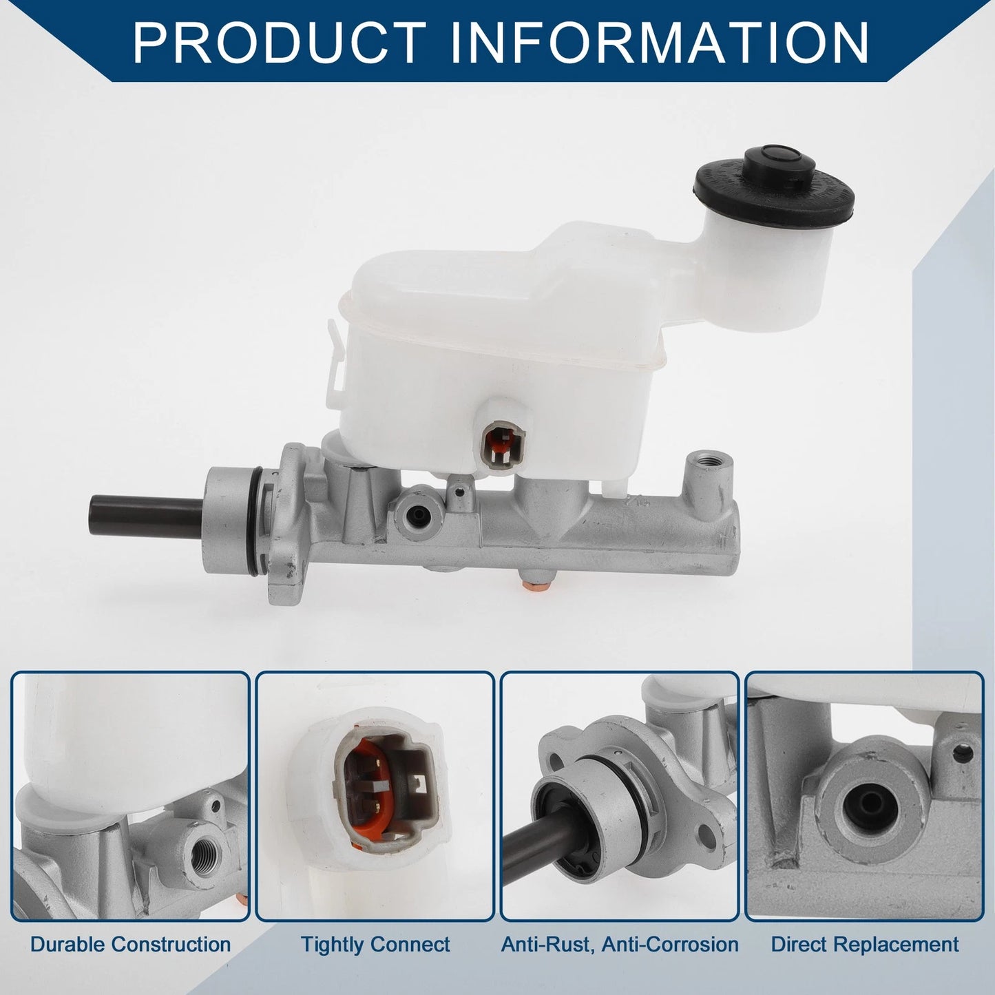 Brake Master Cylinder with Reservoir No. 47201-0K040 for Toyota Hilux (2006–2016)