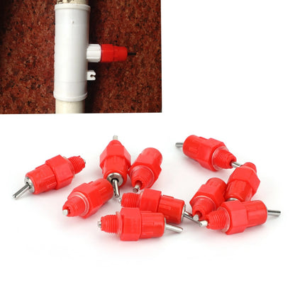 10X Chicken Feeder Water Pipette Kit for Poultry
