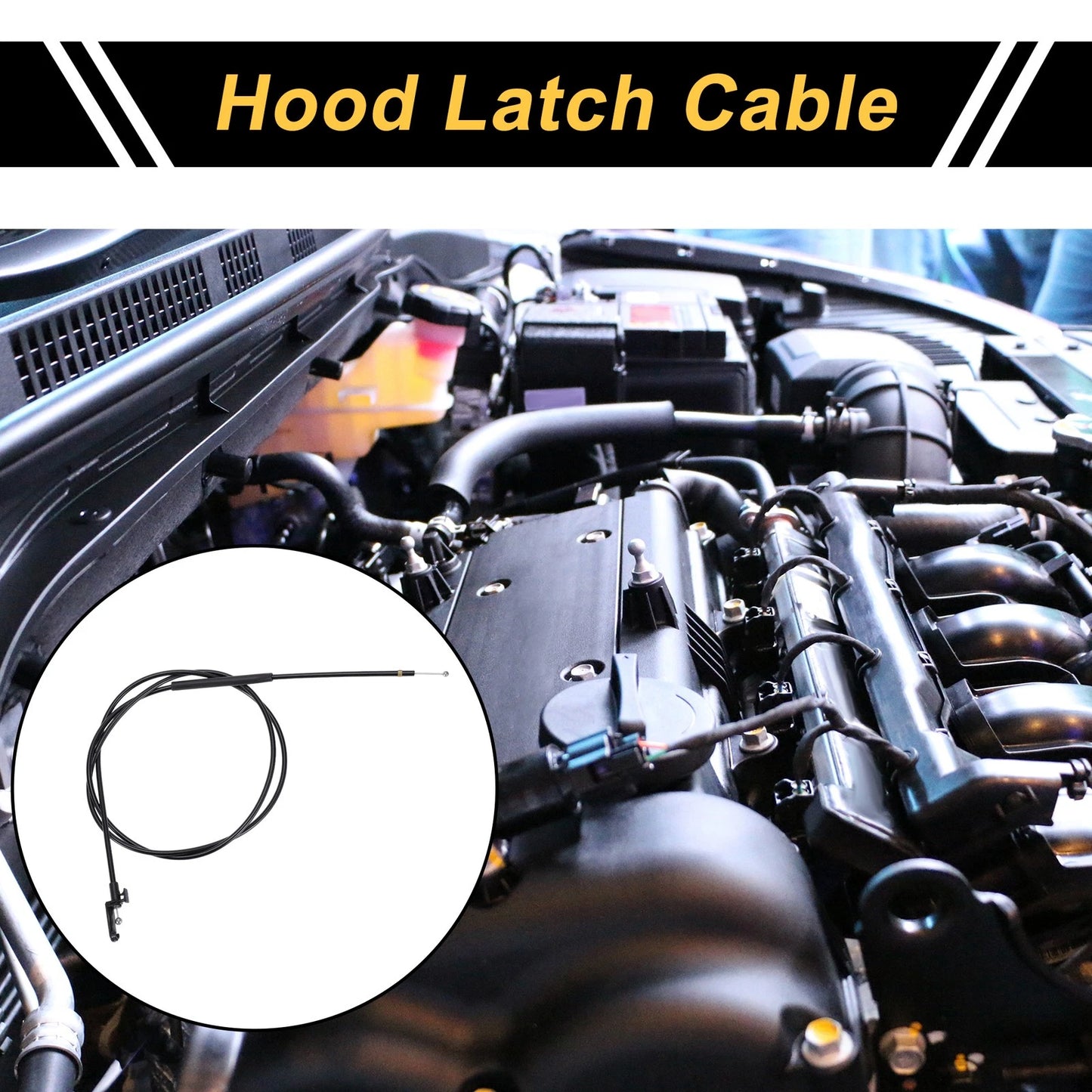 Hood Release Cable No. 8E1823531G for Audi A4 S4 RS4 (2005–2008)
