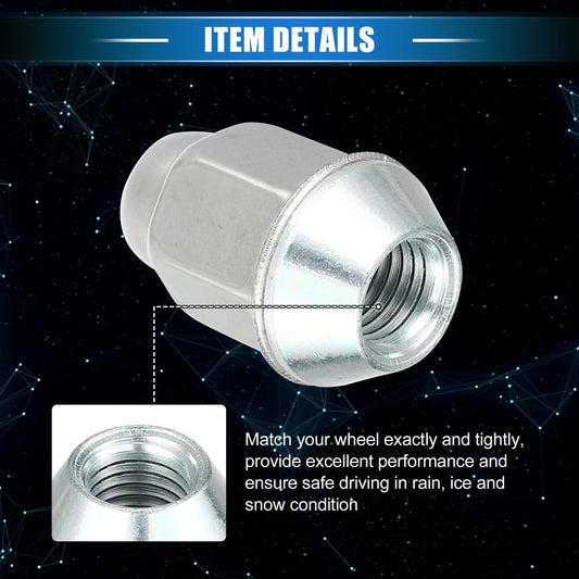 5 x M12x1.5 Wheel Lug Nuts for Chevrolet Malibu, Impala (2014-2023)