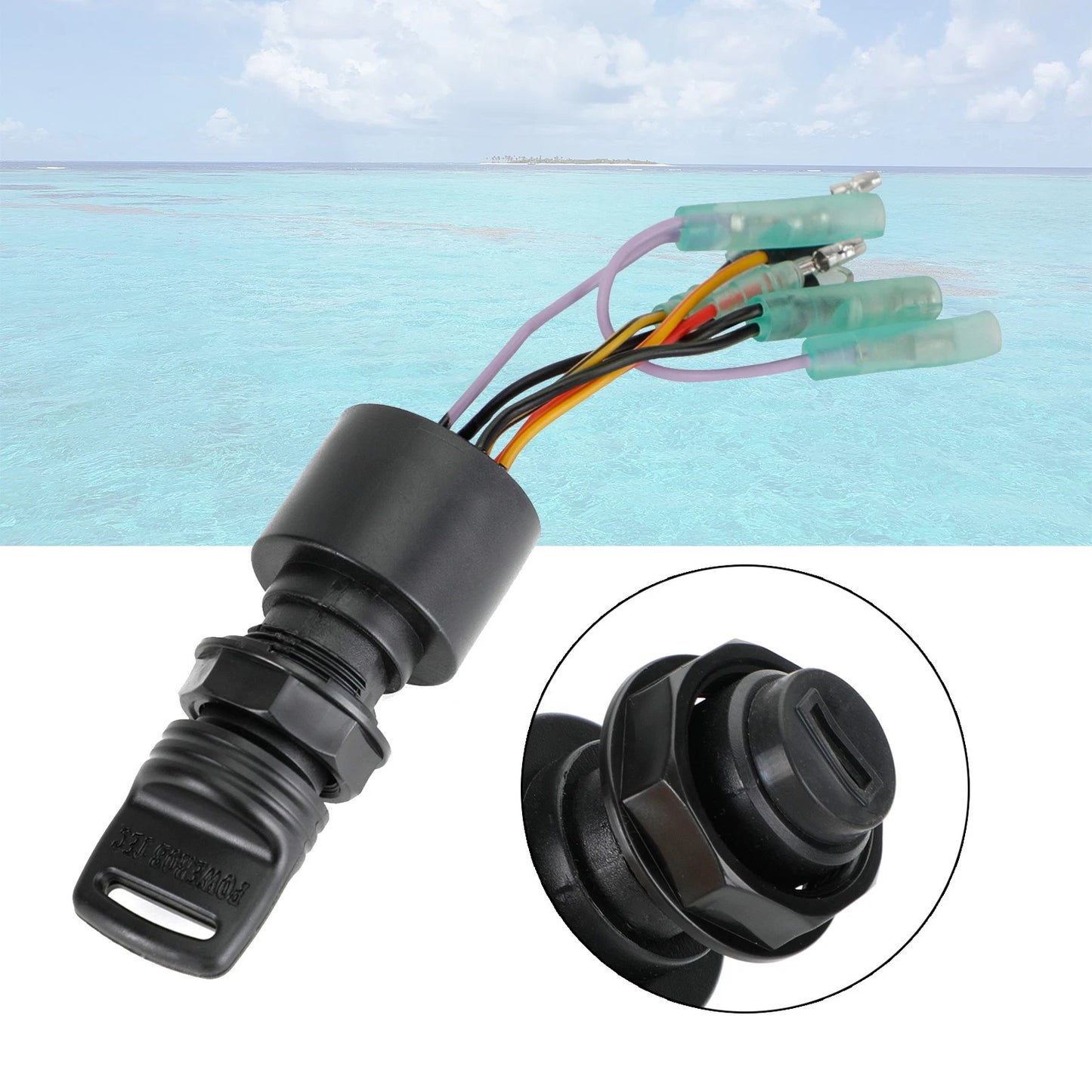 Fuel Gas Tank Key Oil Cap for Yamaha TW200 XT600 FJ600 XZ550 XS400 XJ650 RZ350