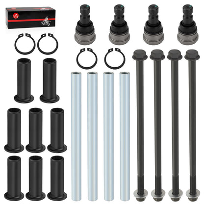 Front Upper A Arm Pivot Bushing & Ball Joint Kit for Polaris RZR 570 (2012–2022)