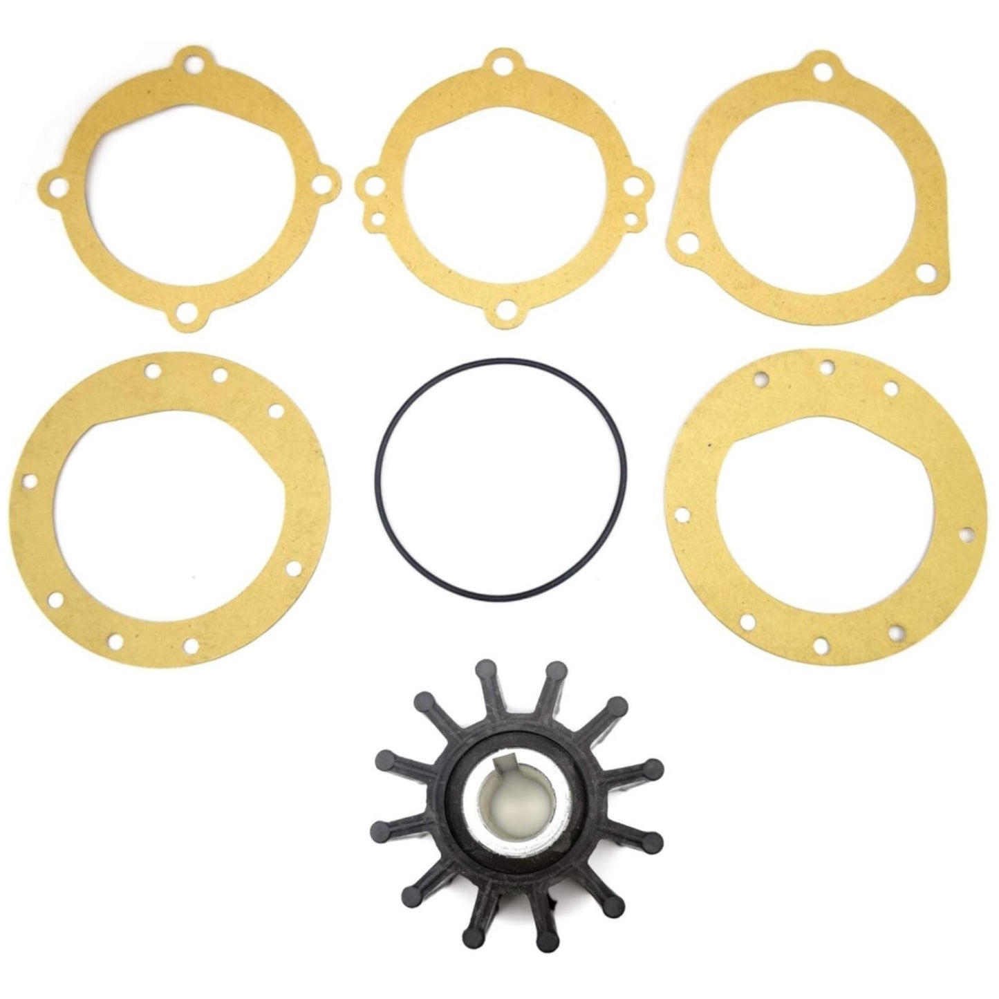 Sea Water Pump Impeller Repair Kit for Sherwood Crusader