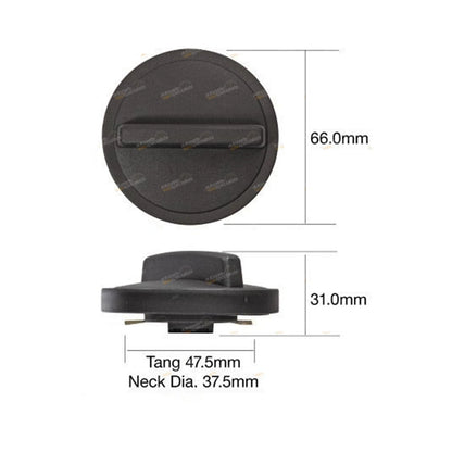 Engine Oil Cap Bayonet Tridon