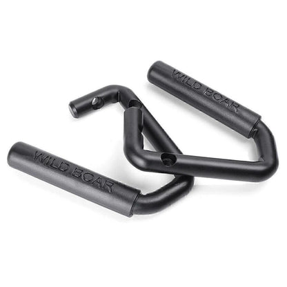 Textured Front Grab Bar Handles for Jeep Wrangler JK/JKU (2007-2017)