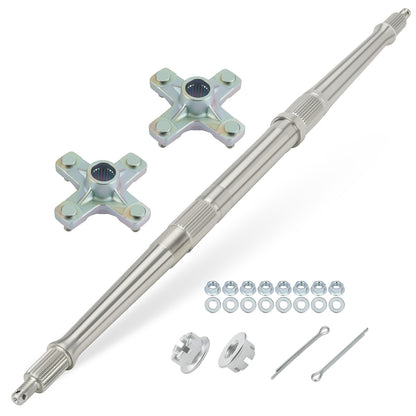 Rear Axle Shaft & Wheel Hubs for Yamaha Blaster (1988–2002)