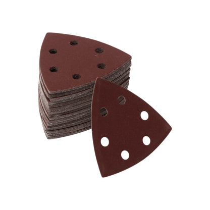 Set of 80 Mouse Sander Sandpaper 90x90mm 400 Grit Hook and Loop Pads