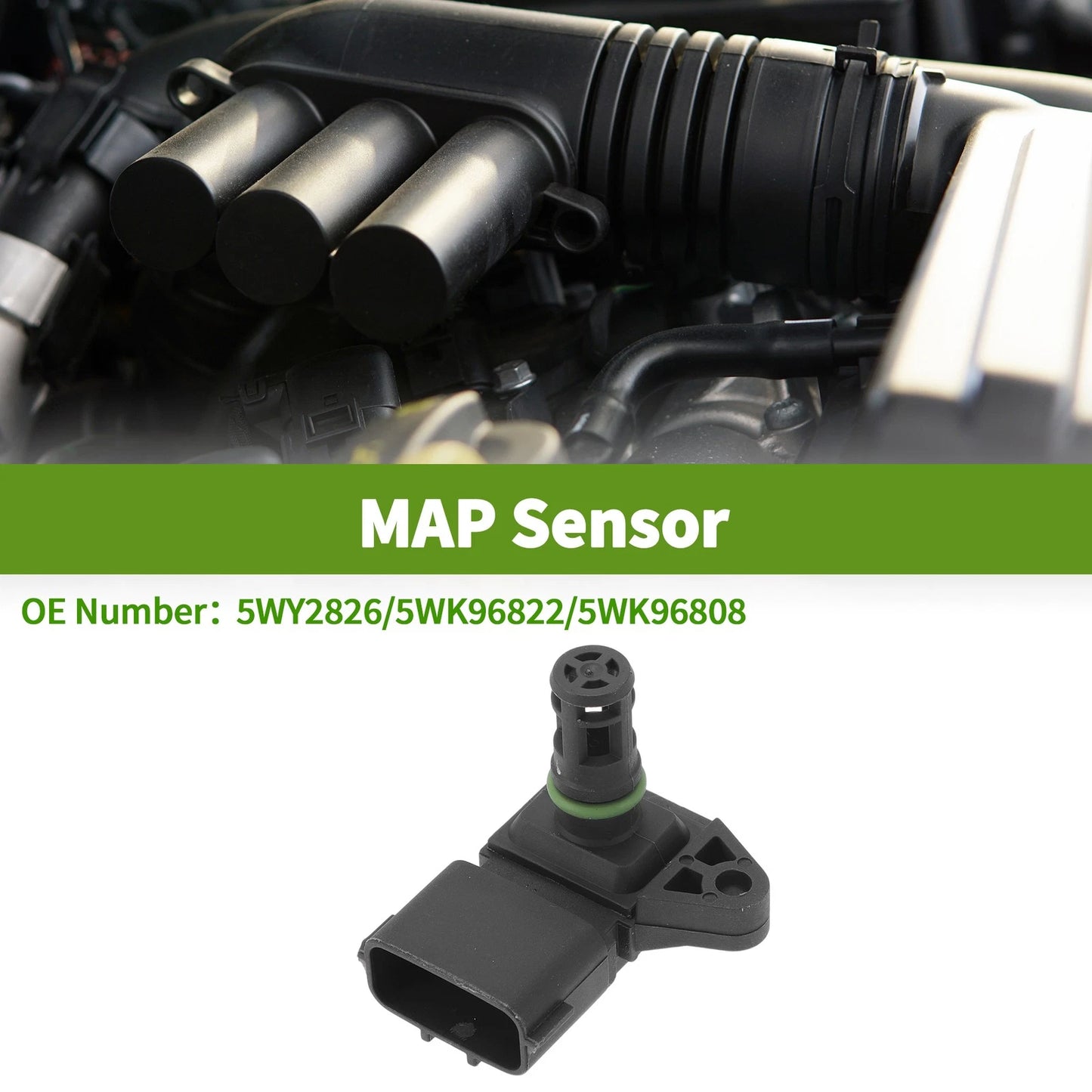 MAP Sensor No. 5WY2826/5WK96822 for Hyundai i10 (2007–2015)