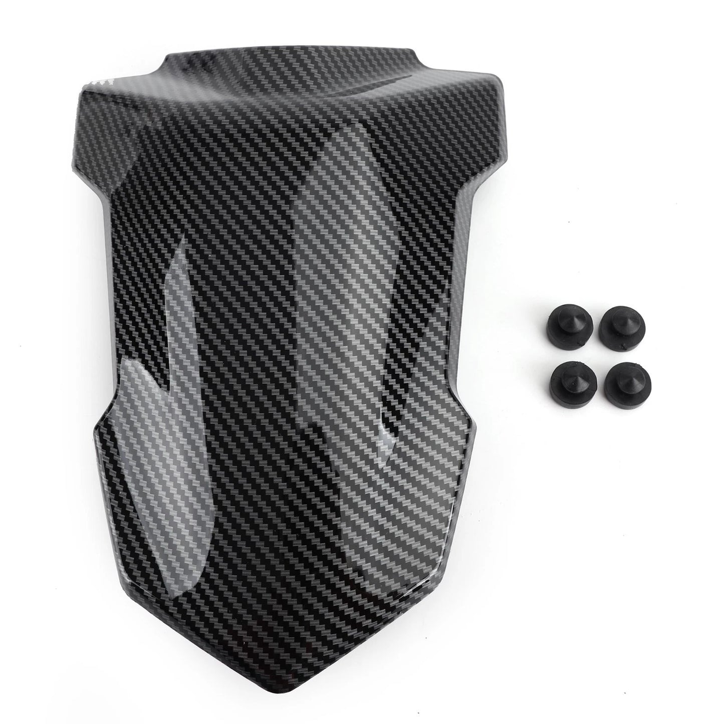CNC Blue Mirror Caps for Yamaha R1 R1M R1S (2015–2019)
