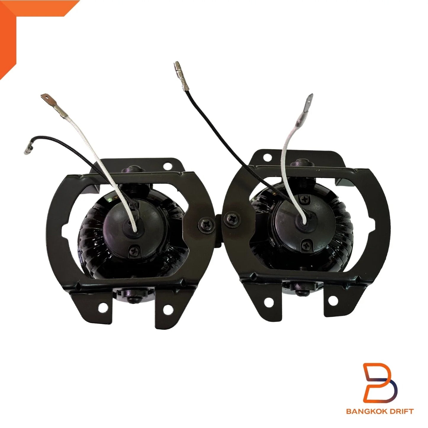 Chrome Trim Fog Lamp Driving Light for Toyota Yaris Vios Sedan (07-13)