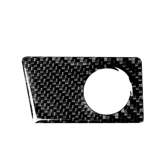 RHD Carbon Fiber Ignition Switch Button Cover Trim for Audi A4 S4 A5 (2009-2016)