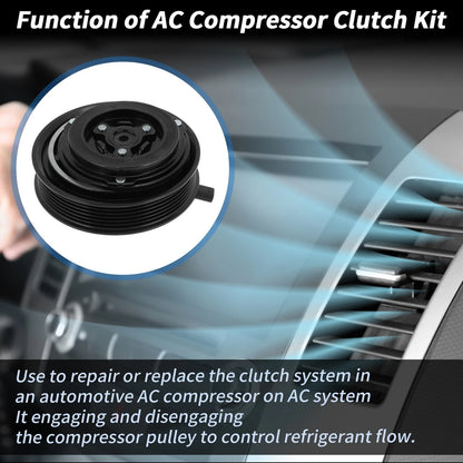 AC Compressor Clutch Kit for Chrysler Pacifica Voyager (CVC)