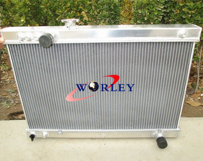 Aluminum Radiator with Fans for Toyota Supra MA70 MA71 (1986–1993)