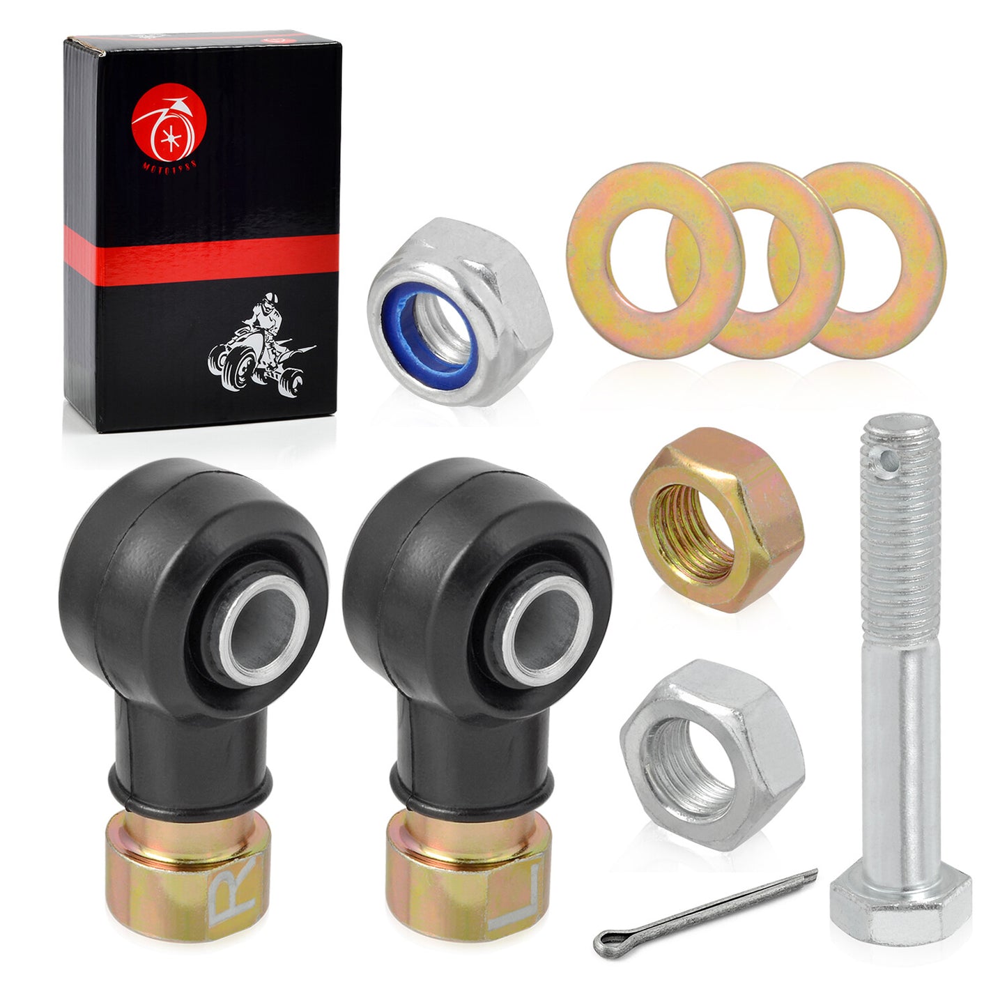 Tie Rod End Kit for Polaris RZR 570 800 900 4 S XP EPS (2011–2020)