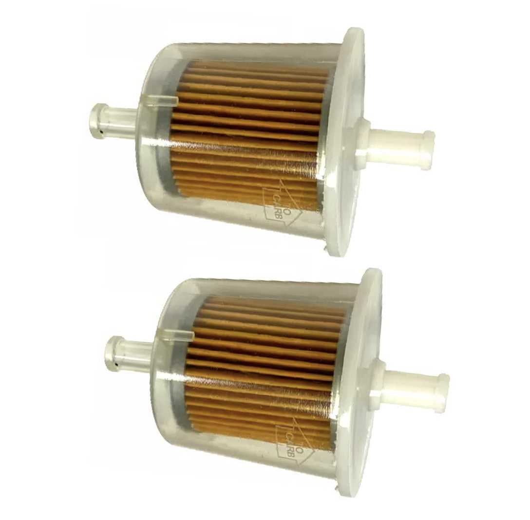 Set of 2 Inline Fuel Filters for Johnson Evinrude E-Tec (40-200HP)