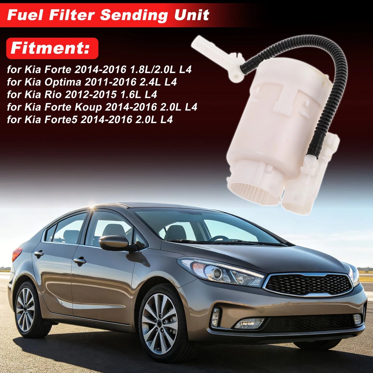 Fuel Filter Assembly for Kia Forte (2014–2016) 311123R000 1pc