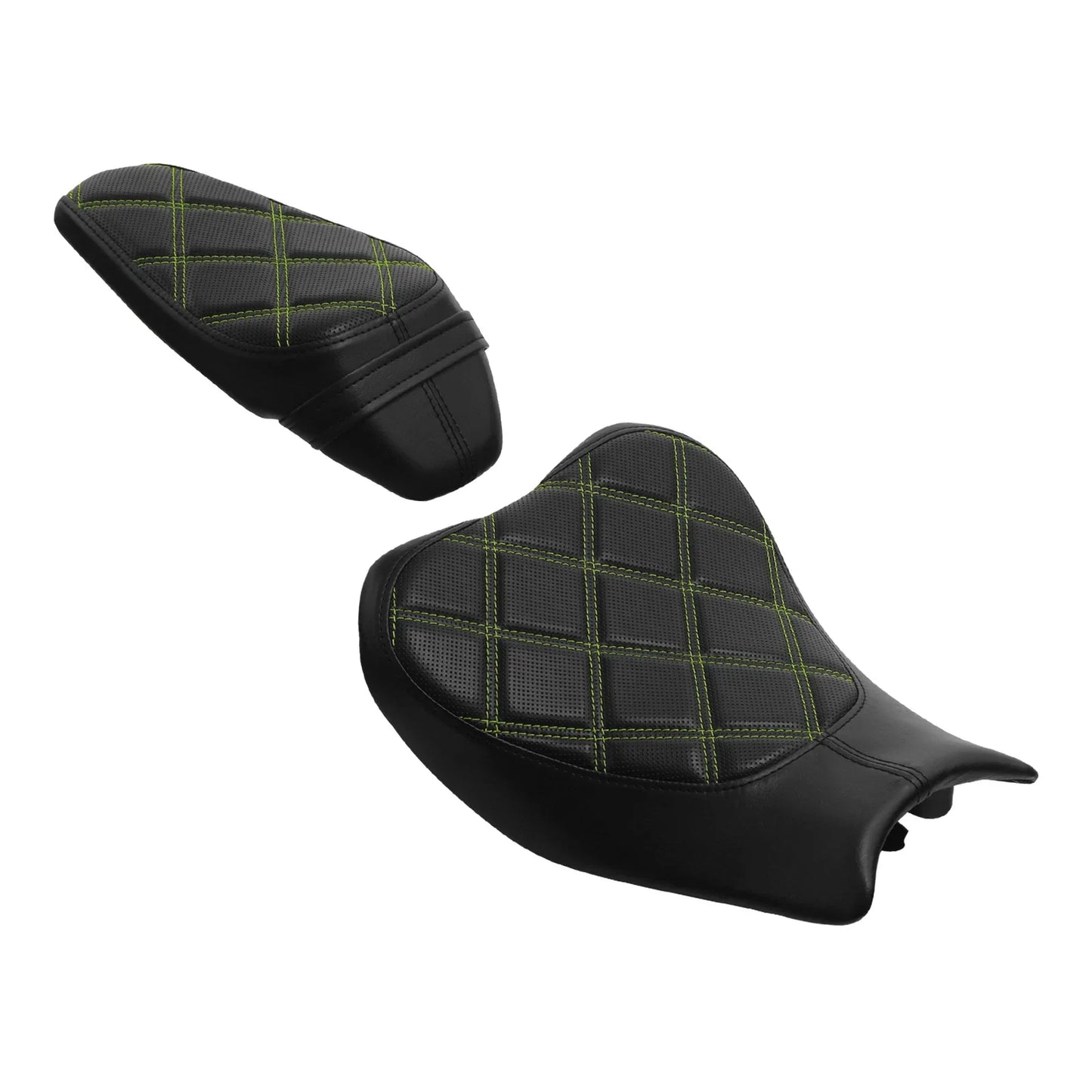 Driver Passenger Seats for Kawasaki Z900 (2017-2023) Black