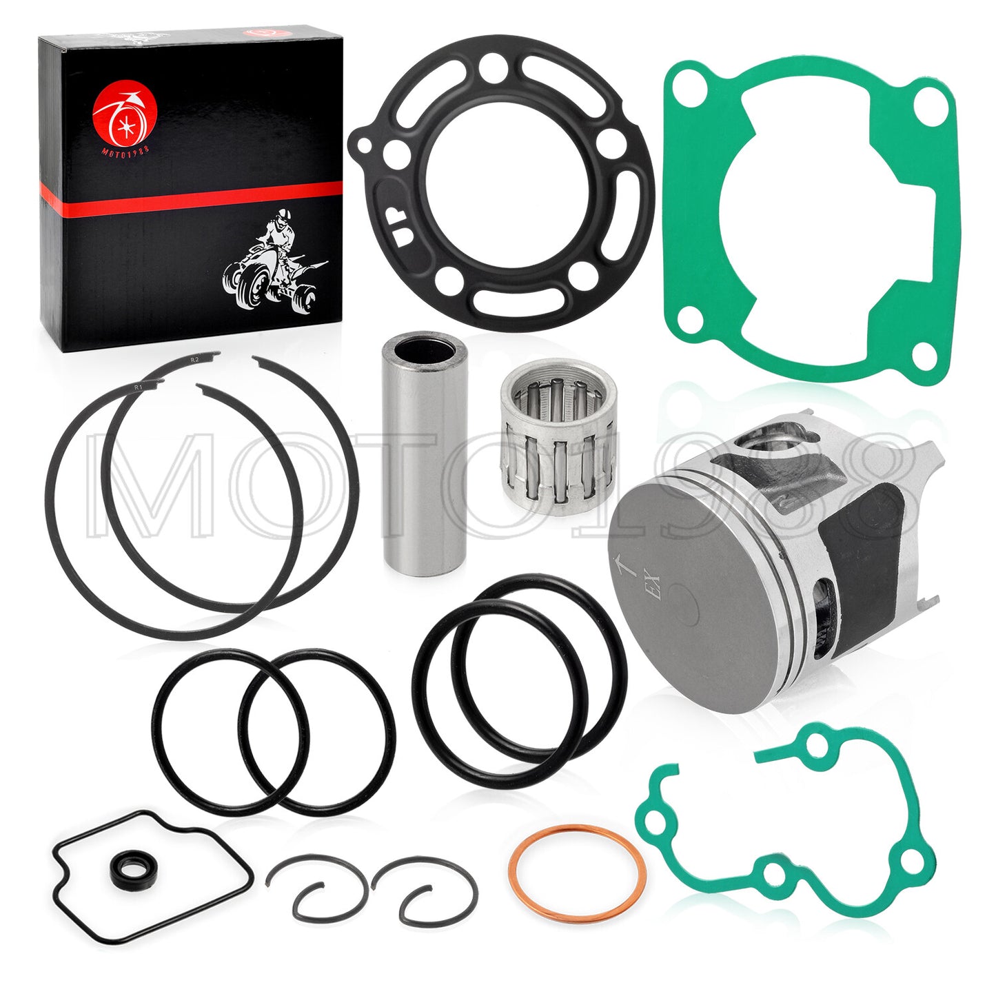 Piston & Ring Kit with Gasket for Kawasaki KX85 (2001–2013)