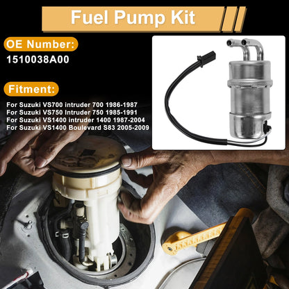 Fuel Pump Set for Suzuki VS700 Intruder 700 (1986–1987) Replaces 1510038A00