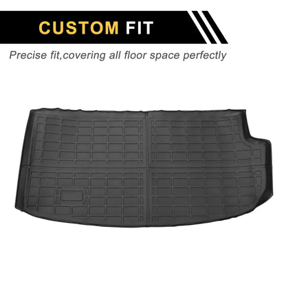 Cargo Liner Rear Trunk Mat for Chevrolet Traverse (2018-2023) Checkered Pattern