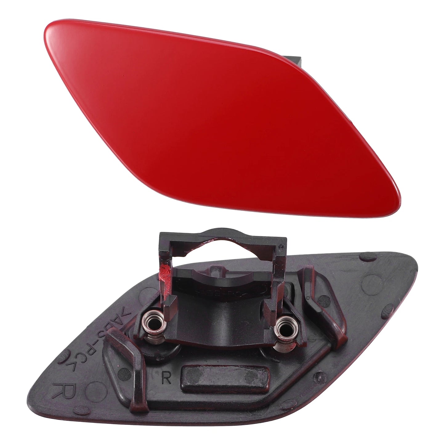 Front Right Headlight Washer Nozzle Cover for BMW 328i (2012–2013) Red