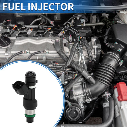 Fuel Injector for Nissan AK12BZ11 CR14DE CR12DE (1 Pc) Black