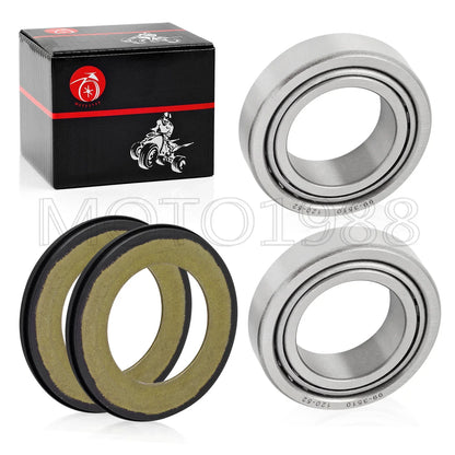 Steering Head Bearing Seal SET for HONDA CR250R CRF250R CRF450R (1980-2023)