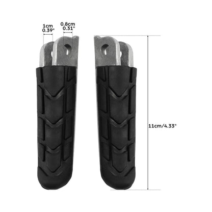 Front Footrests Pegs for Honda CB400, CB1300, CBR600, CBR1000, VFR800, VTR1000