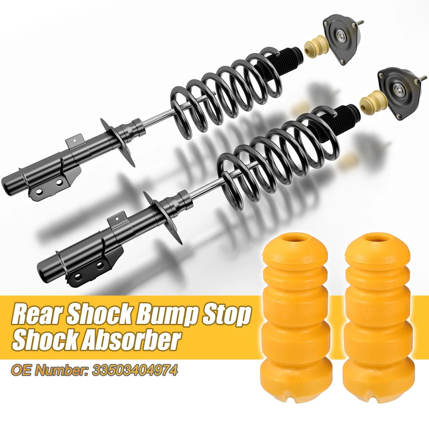 2X Rear Shock Bump Stop for BMW X3 (2005–2010) No. 33503404974