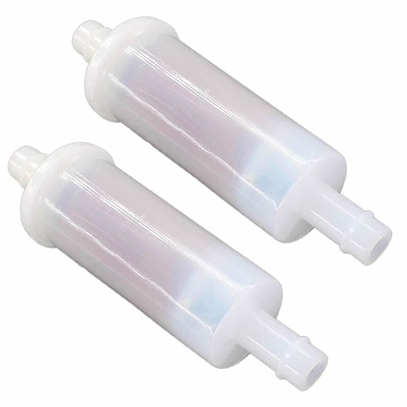 2X Inline Gas Fuel Filter for Johnson Evinrude OMC Outboard