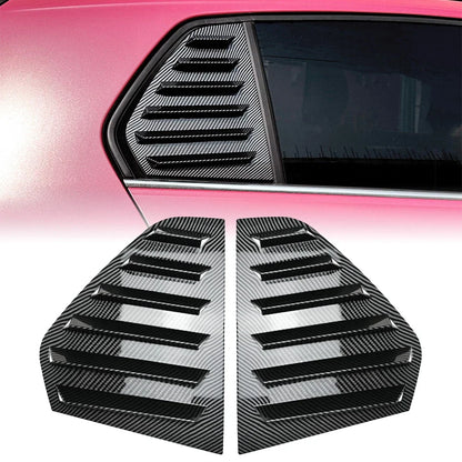 Rear Window Louvers Shutter Vent Cover for Golf Mk8 Hatchback (2021-2024)