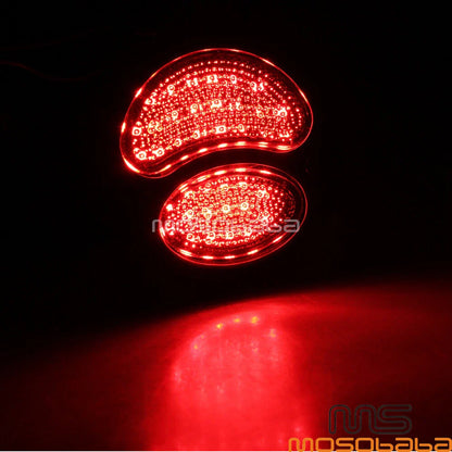 Integrated Taillight Rear Brake Stop Lights for Harley Cafe Racer