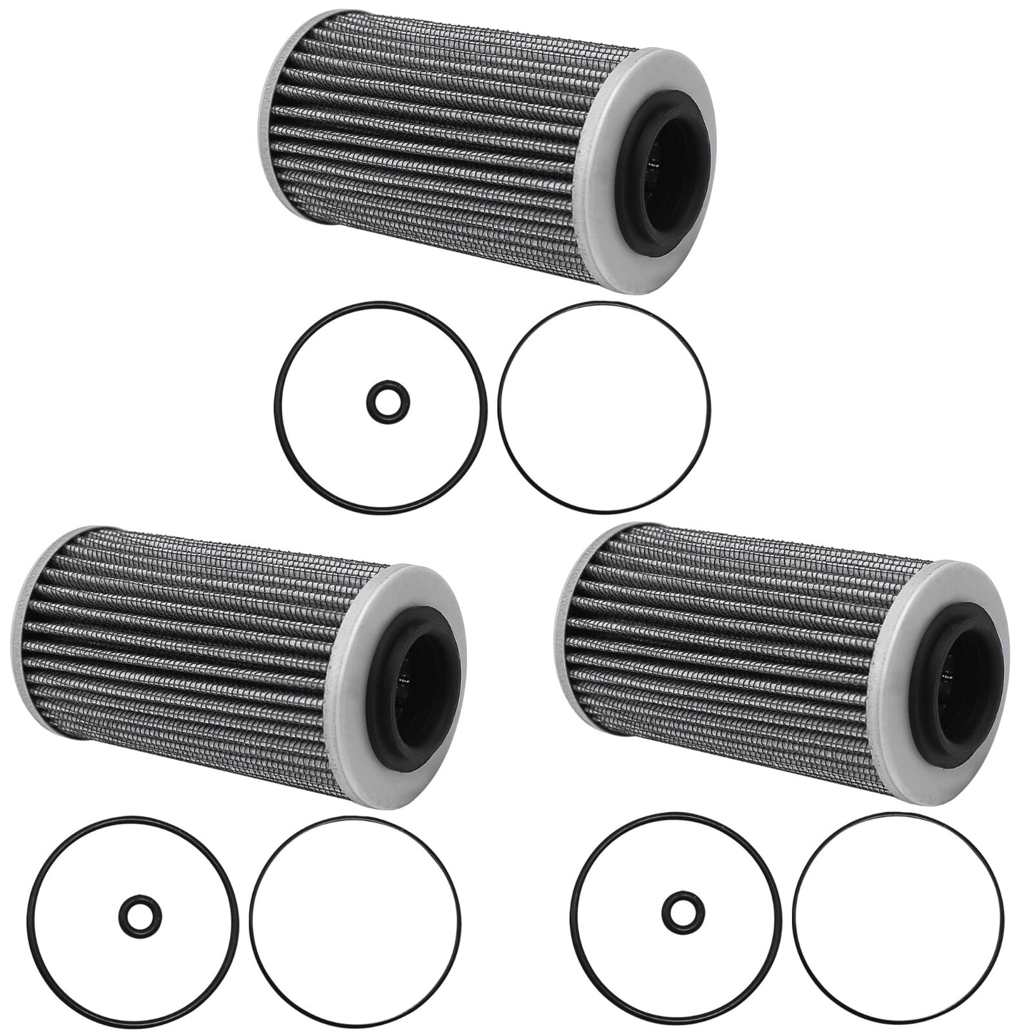 Set of 3 Oil Filters for Sea Doo 4-Tec & ACE 1503 1630 (2003–2023)