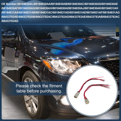 Headlight Cable Repair Kit No.68184830AL for Dodge Durango (2011–2023)