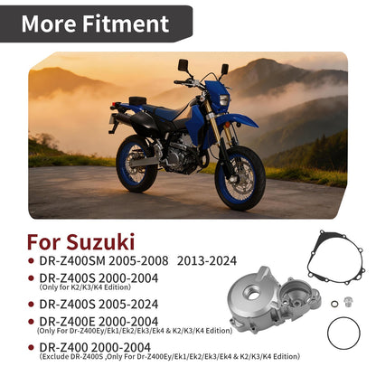 Stator Cover & Gasket Kit for Suzuki DR-Z400 (2000–2024)
