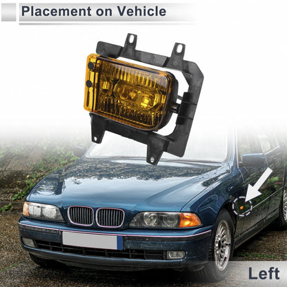 1 Pc Left Front Bumper Side Marker Light Cover for BMW E30 (1982–1994) No.63171385945