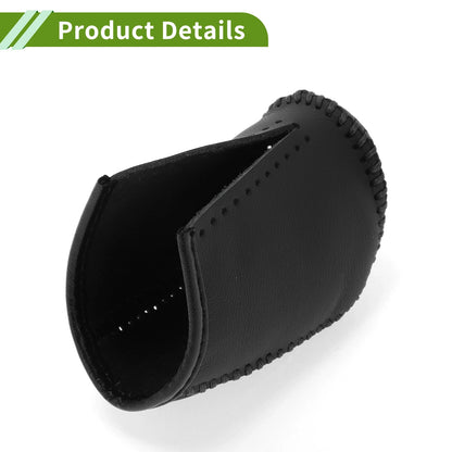 Car Gear Shift Knob Cover for Dodge Journey 2011-2020 Black Faux Leather