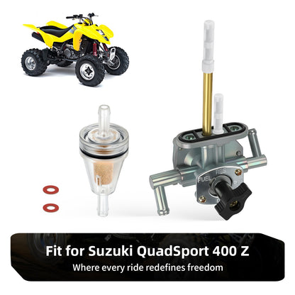 Fuel Petcock Valve Kit for Suzuki Quadsport Z400 (2003–2008)