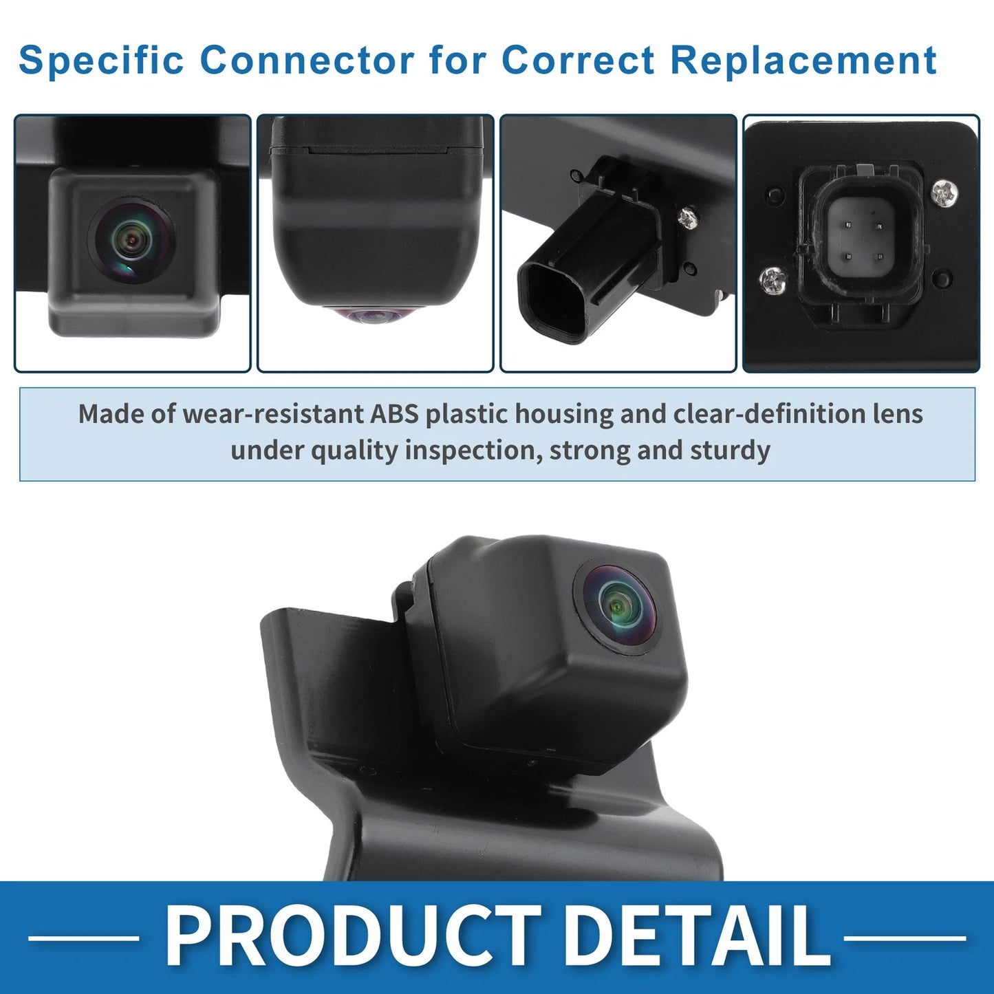 Rear View Park Assist Backup Camera 590934 for Chevrolet Avalanche (2007–2008)