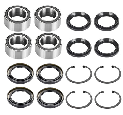 Set of 4 Rear Wheel Bearing Seals for Honda Rincon TRX650FGA (2004–2005)