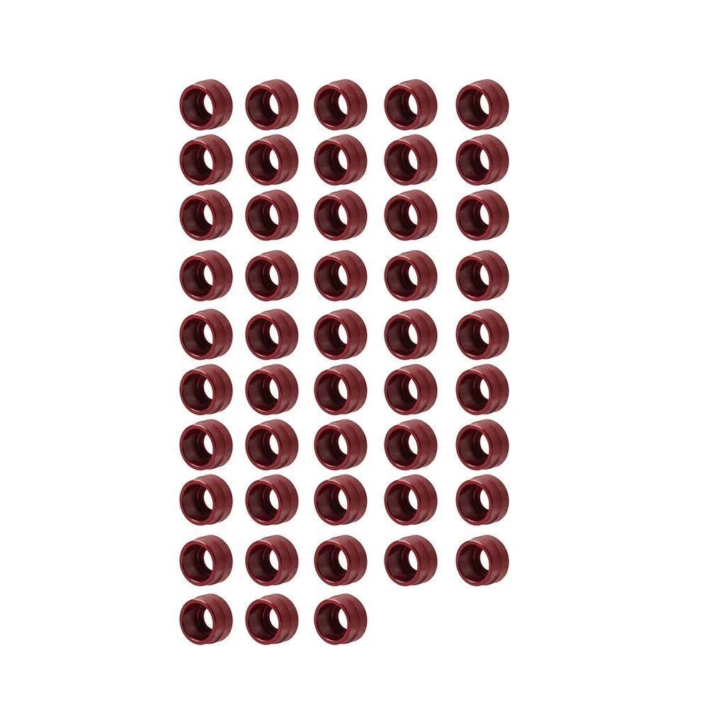 48X Red Engine Bolt Topper Caps for Harley Twin Cam Touring Road Glide Dyna