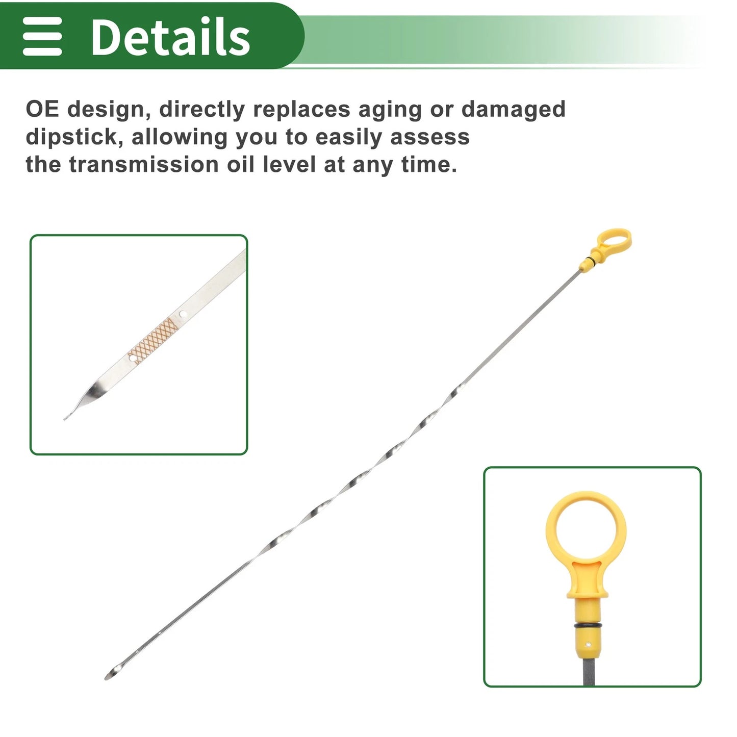 Oil Level Dipstick No.3M4E6750AD for Ford Escape V6 3.0L (2003–2004)